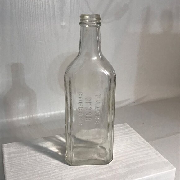 Vtg Burdock Blood Bitters Glass Bottle By T. Milburn Co. Ltd. Toronto Ont. 8.5" - Picture 9 of 11